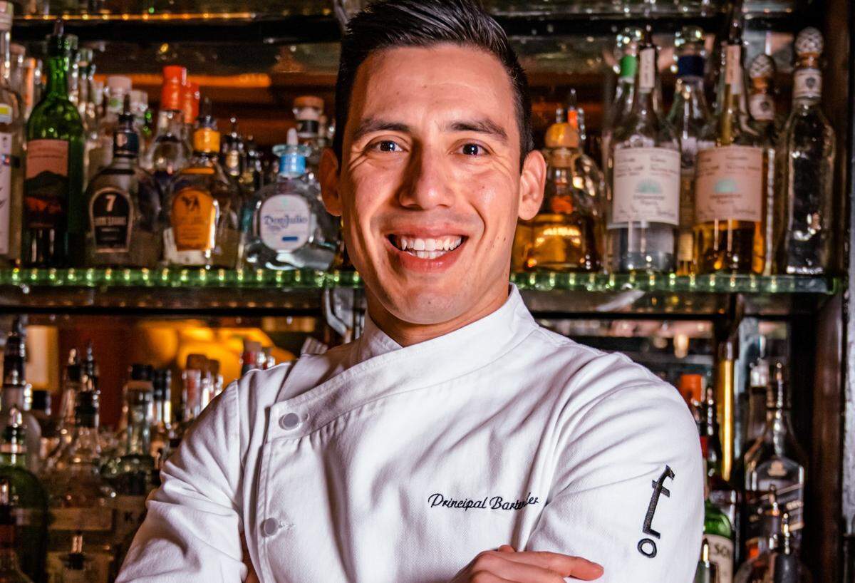 Bartender Frank Kurt Maldonado of Employees Only.