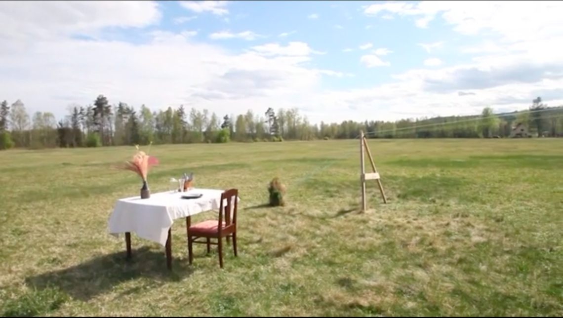 The “smallest restaurant in the world” sits in the Swedish countryside, where food is delivered in a picnic basket using a pulley system, AP reports.
