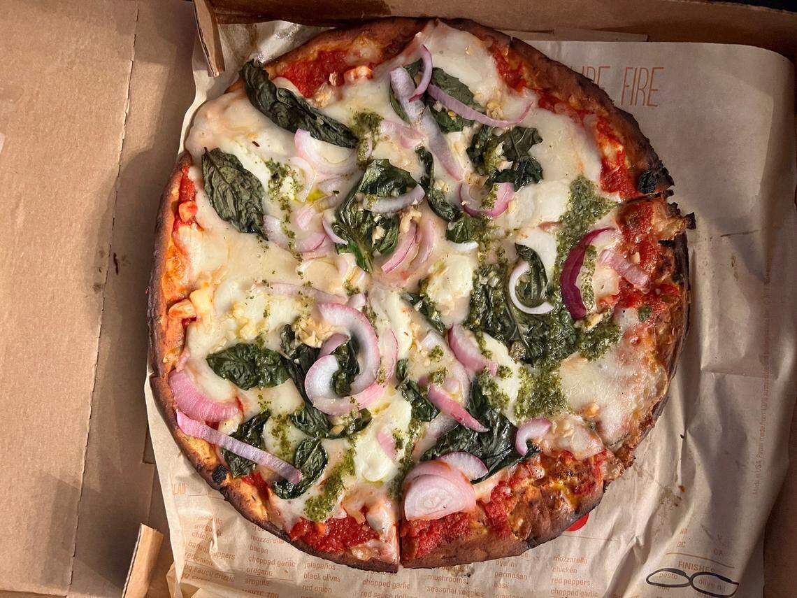 Blaze Pizza offers a cauliflower gluten-free crust.