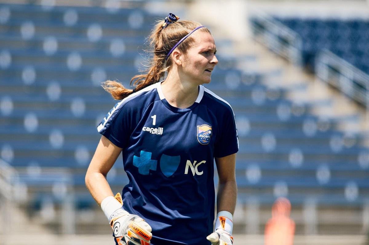 Ascent goalkeeper Meagan McClelland.