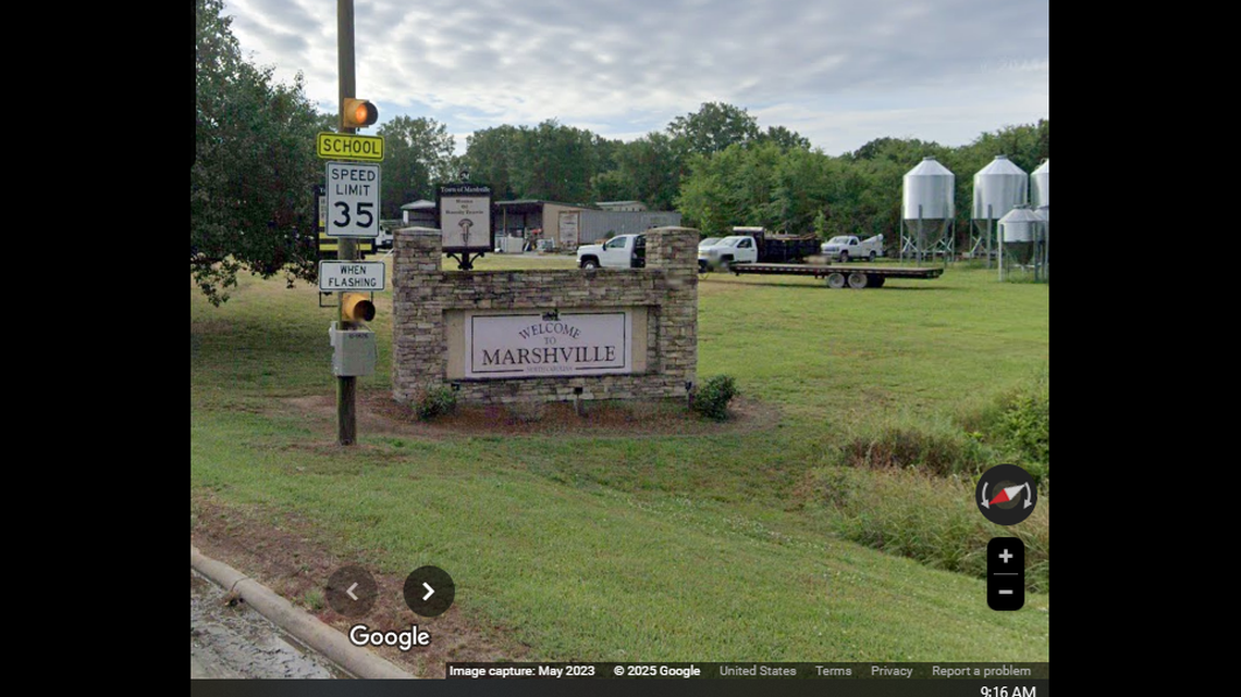 A rare earthquake has been reported near Marshville, about a 35-mile drive east from uptown Charlotte, according to the U.S. Geological Survey.