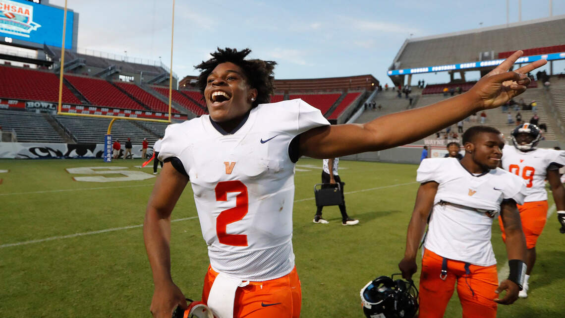 Through adversity and stress, Vance High QB Austin Grier emerged a champion Saturday