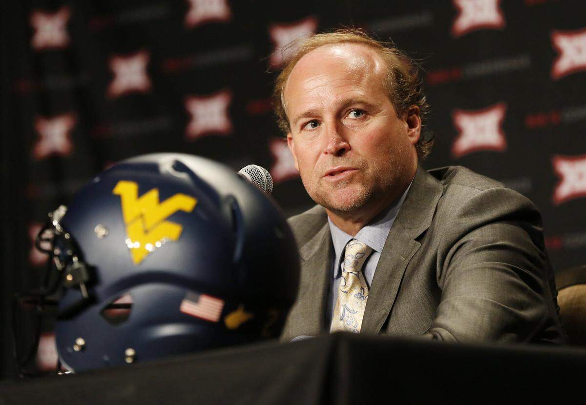 West Virginia coach Dana Holgorsen took a chance when he recruited Will Grier after the NCAA gave him a year-long PED suspension. Two and a half years later, Holgorsen and Grier have West Virginia in position for a run at its first Big 12 title.