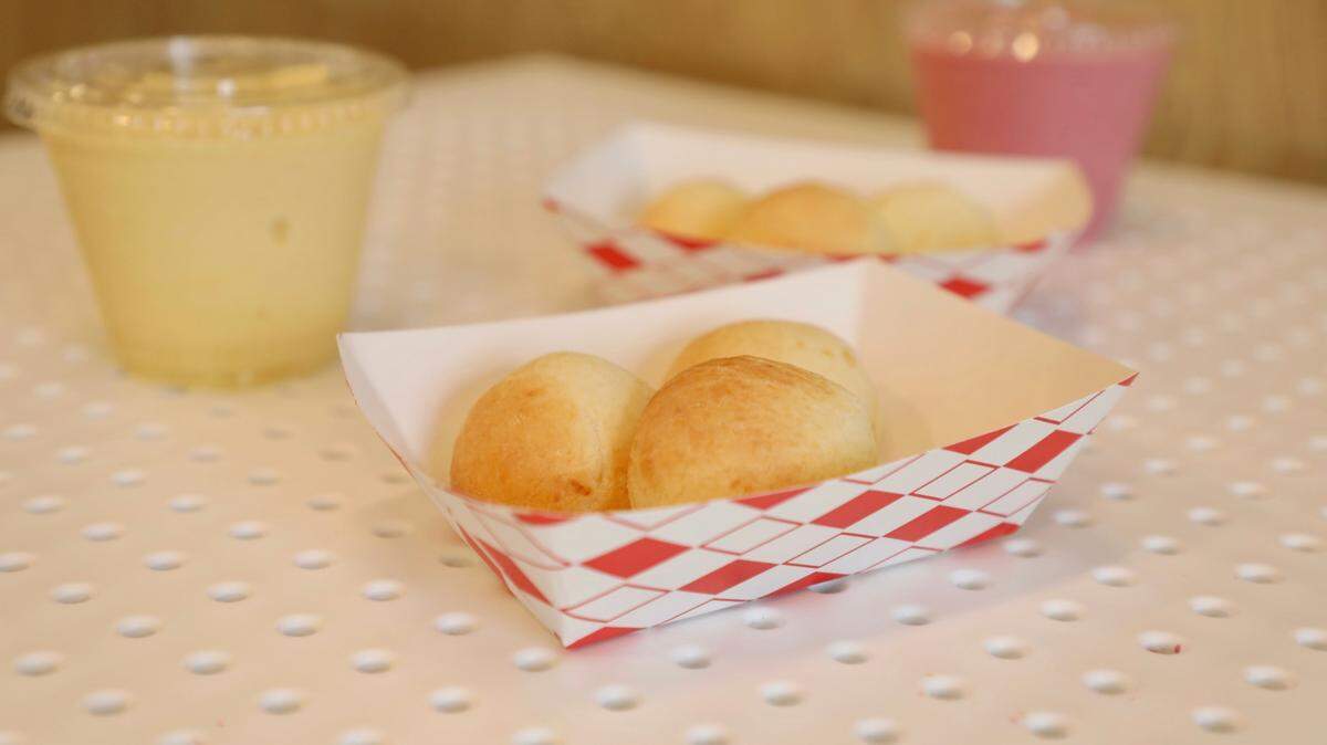 YAY Yogurt and Yuca’s specialty is yuca bread and frozen yogurt.