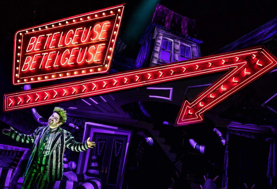The “Beetlejuice” musical will run from March 28 to April 2, 2023 at Belk Theater.