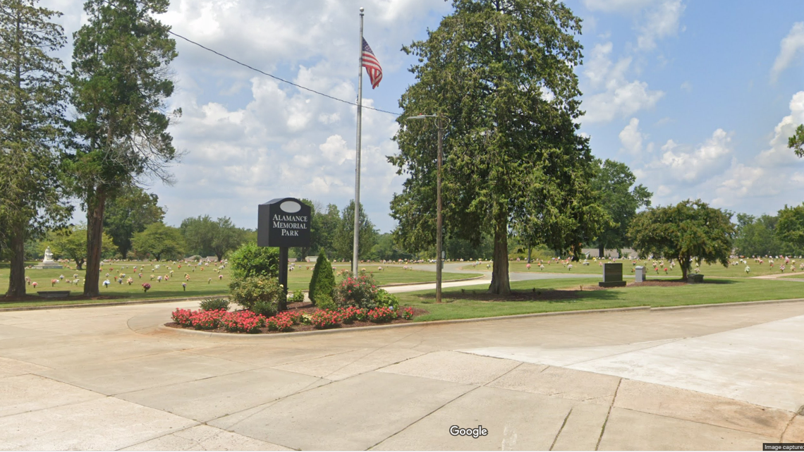The Alamance County Sheriff’s Office has made an arrest in the case of 209 stolen grave marks at Alamance Memorial Park in Burlington, NC.
