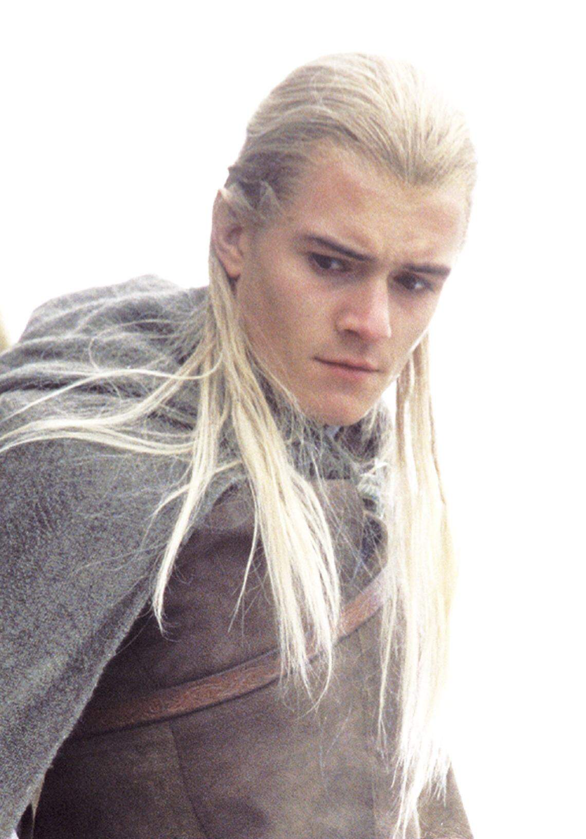 Orlando Bloom played Legolas in Peter Jackson’s “Lord of the Rings” trilogy, which is now in theaters again with extended scenes. 