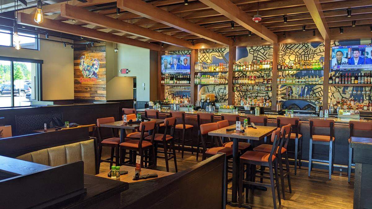 The recently opened Outback Steakhouse at 2128 Freeman Park Drive in Steele Creek is one of only three stores in the country with the “Next Gen Design.”