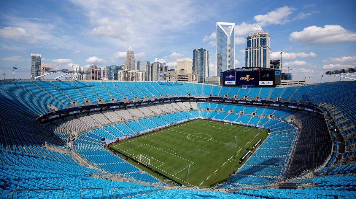 The field of Bank of America Stadium has been transformed for soccer ahead of the Cocacaf Gold Cup games in Charlotte on Sunday, June 23, 2019.
