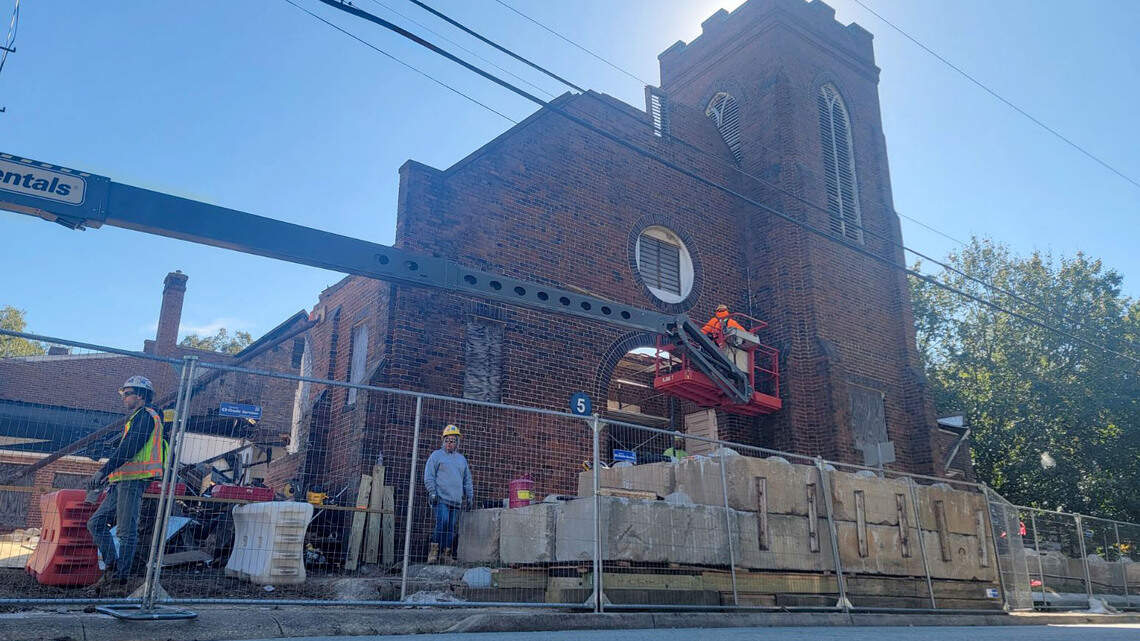 Historic Black Charlotte church was named a landmark. Now it’s being restored — sort of