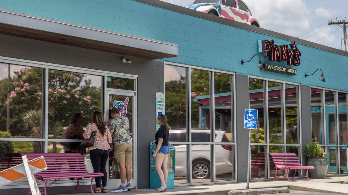 Why did Pinky’s Westside Grill close for a day? It’s about to get national exposure again