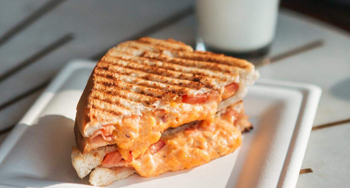 Under Jeff McElwee's direction, Queen City Grounds has won several local awards for its plant-forward menu items. 