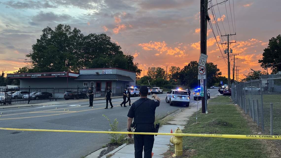 Police identify the man who was shot dead in Charlotte on Friday night