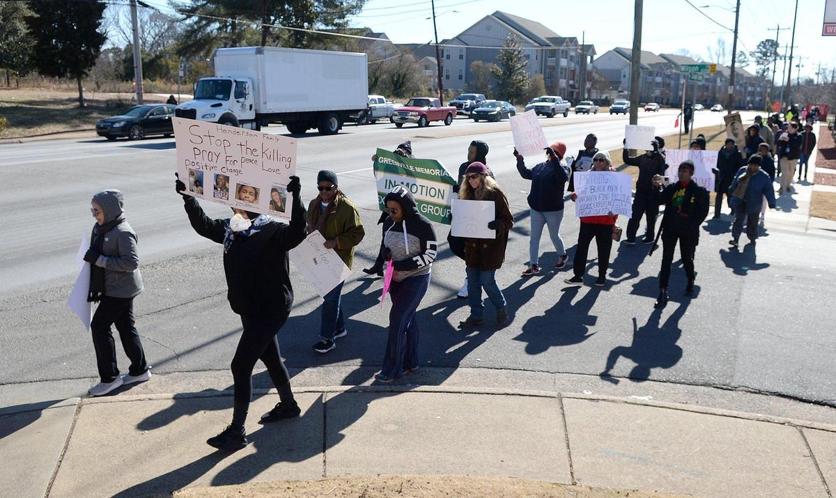The Hidden Valley Community Association hosted a Martin Luther King, Jr. Prayer March on Monday.