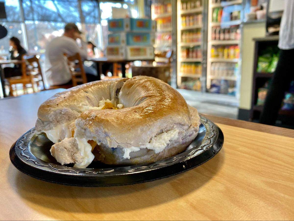 Poppy’s Bagels and More has a variety of bagels at its Providence Road location, including plain, blueberry, salt, asiago, pumpernickel, egg, onion, honey wheat, poppy, cinnamon raisin, garlic, multi-grain, everything and sesame.