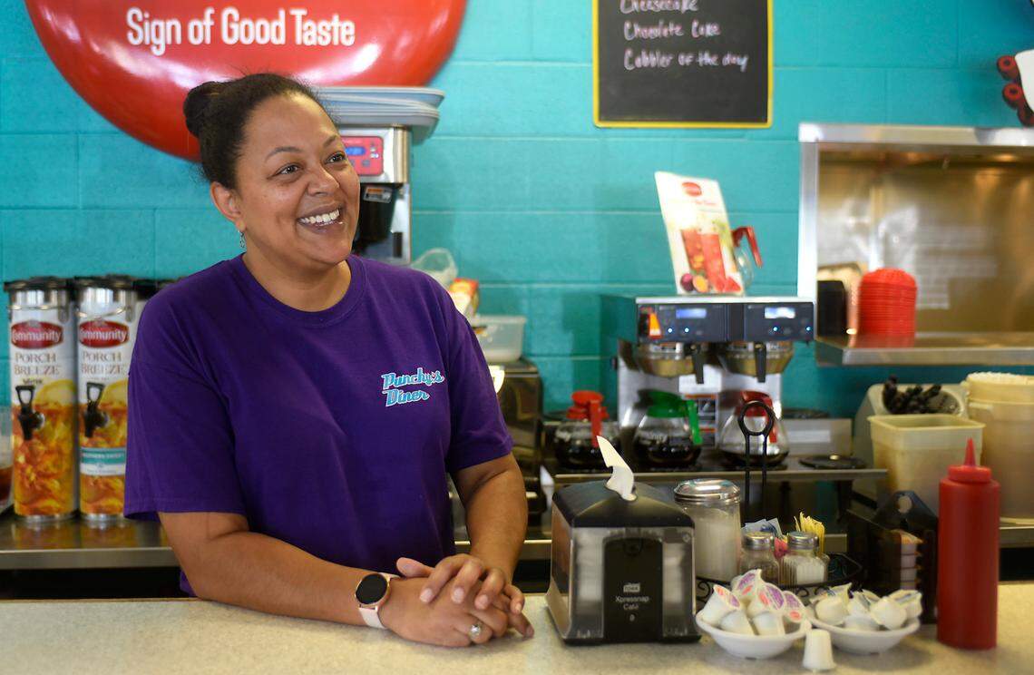 Ann Holland, the weekend manager at Punchy’s Diner in Concord, NC., said the city’s new ranking as 10th largest in North Carolina shows its small-town appeal.