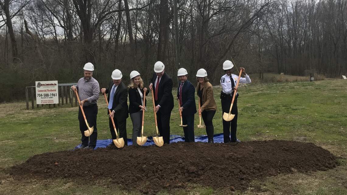 Promising safer policing, CMPD breaks ground on de-escalation training facility