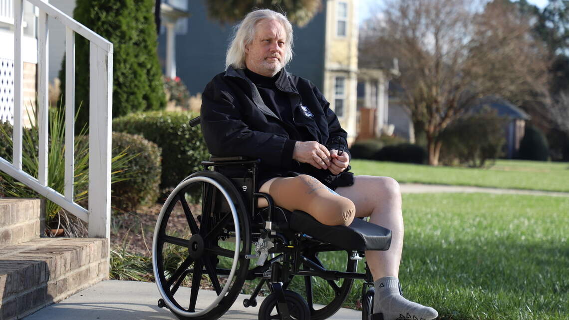 How a former big-time Charlotte radio host reacted to losing a foot: ‘It is what it is.’