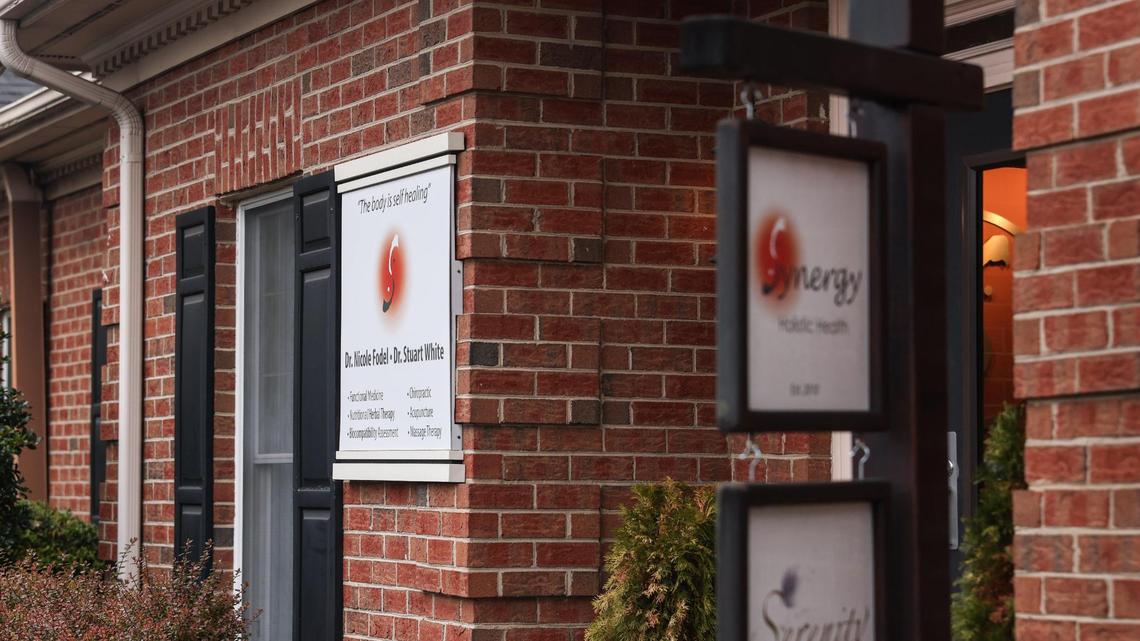 Stuart White, a Charlotte chiropractor, has been convicted of felony child sexual abuse in Texas. He worked at Synergy Holistic Health, pictured here, in Charlotte’s Cotswold neighborhood.