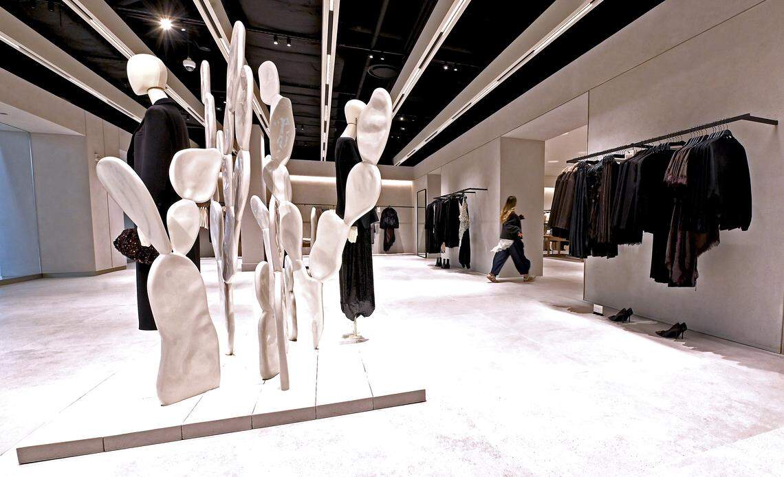 Global fashion retailer Zara opens its two-story, 29,000-square-foot store at SouthPark mall on Dec. 4.