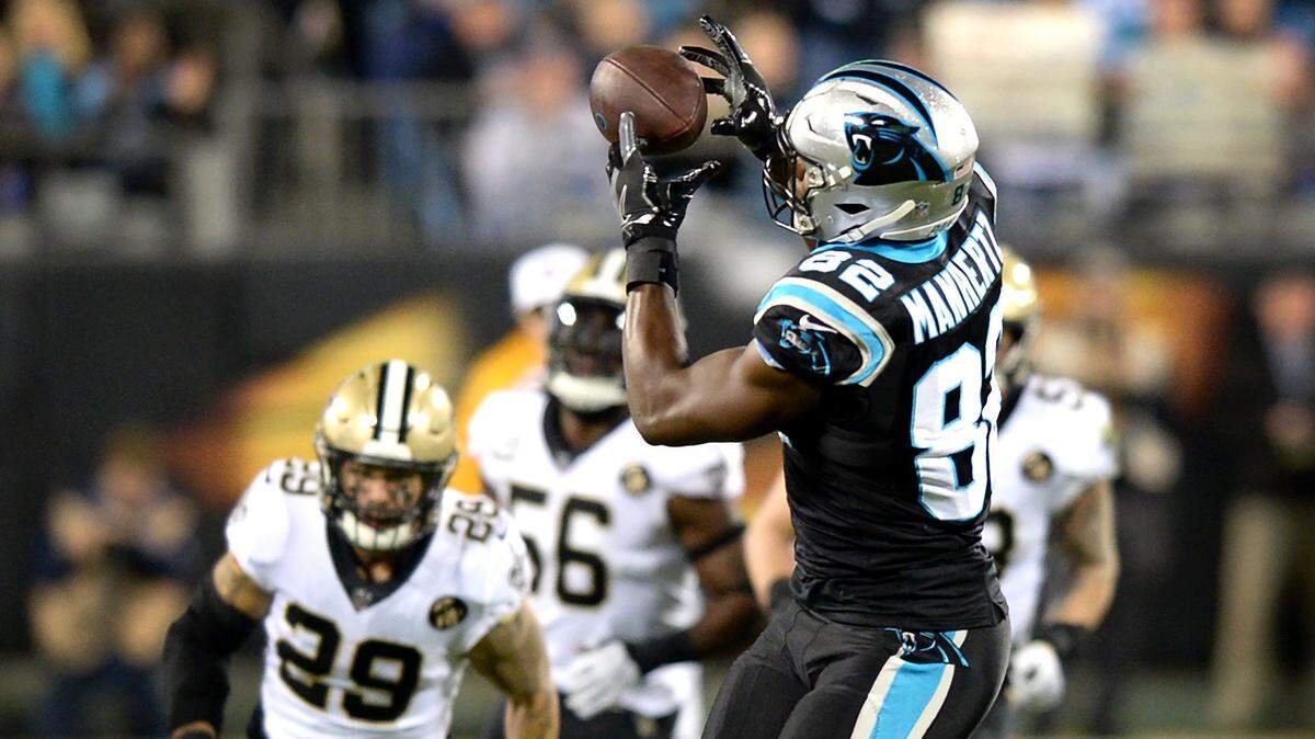 Carolina Panthers tight end Chris Manhertz signed a two-year deal to remain with the team, a little more than a month after catching his first career touchdown.