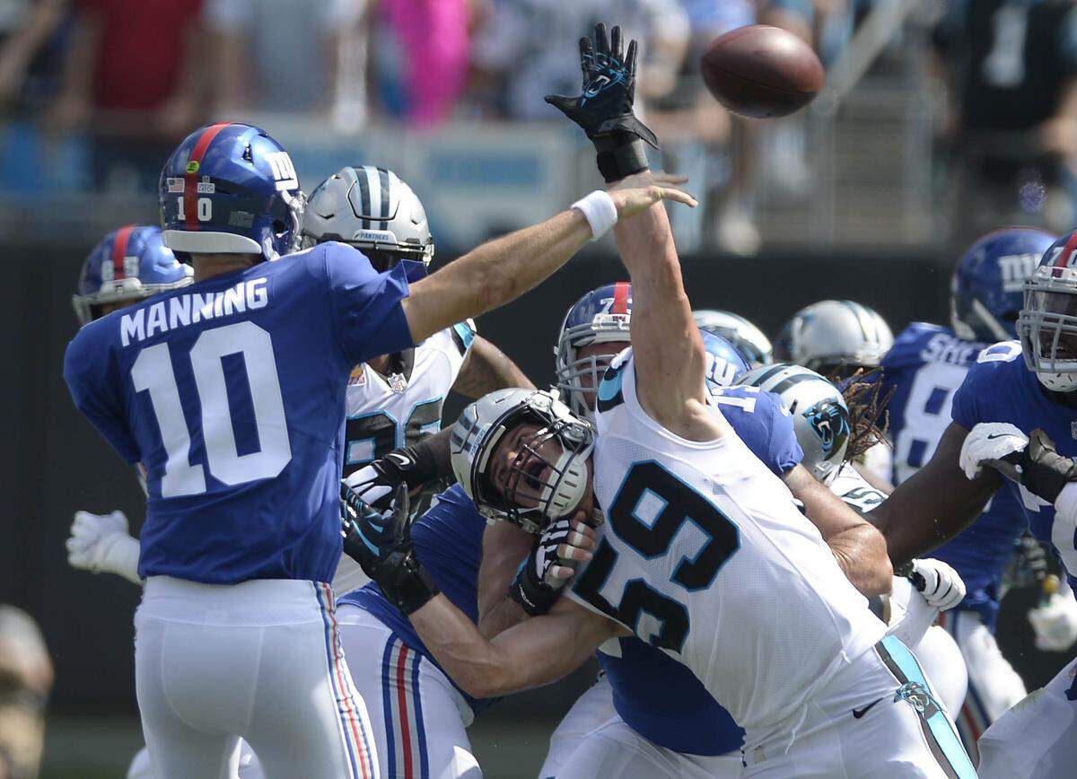 Luke Kuechly ranks second in franchise history in total tackles, third in passes defended and fourth in interceptions.