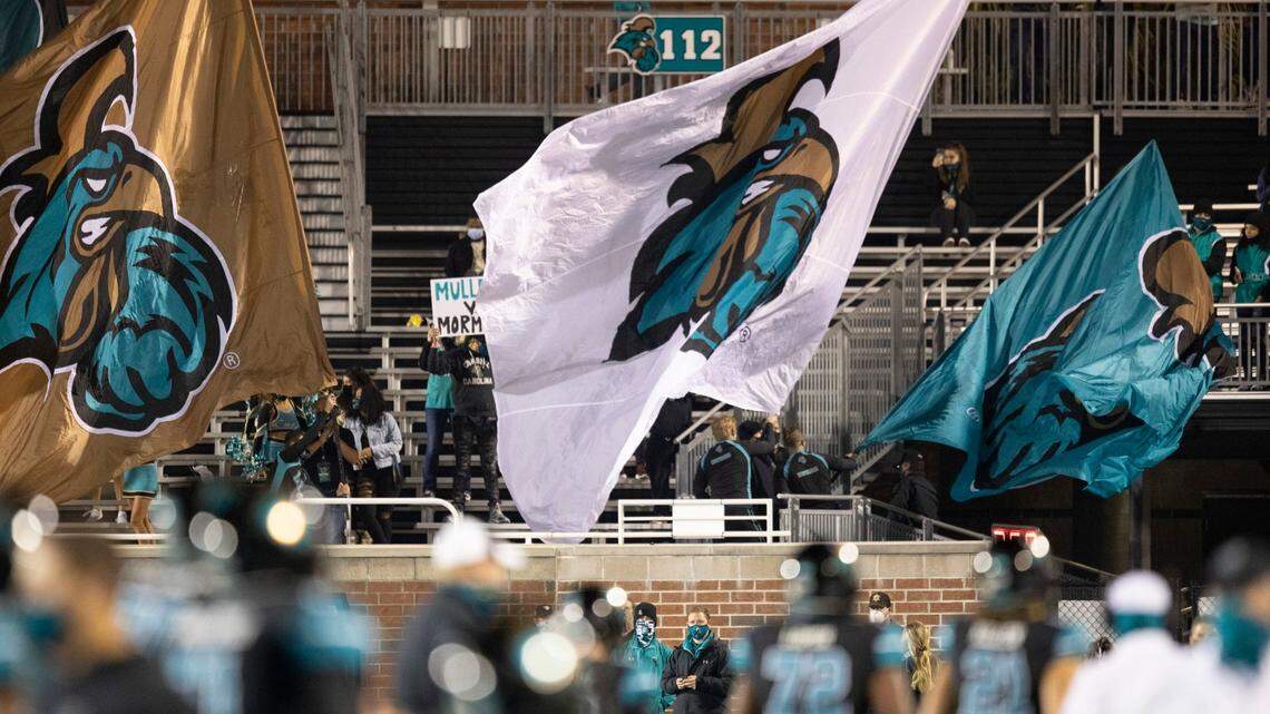 Coastal Carolina has moved up in the College Football Playoff rankings. What it means