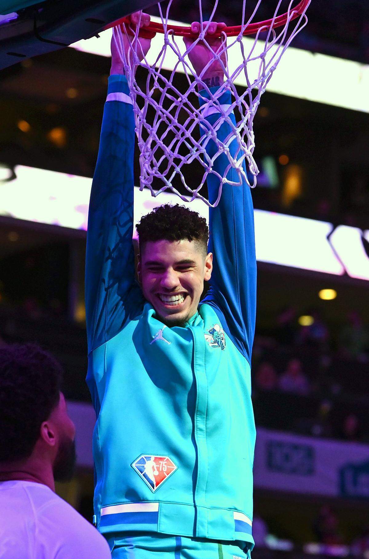 Charlotte Hornets guard LaMelo Ball has yet to make the playoffs in two NBA seasons, but he did average 20.1 points, 7.6 assists and 6.7 rebounds in 2021-22. All of those numbers represented increases over his rookie year.