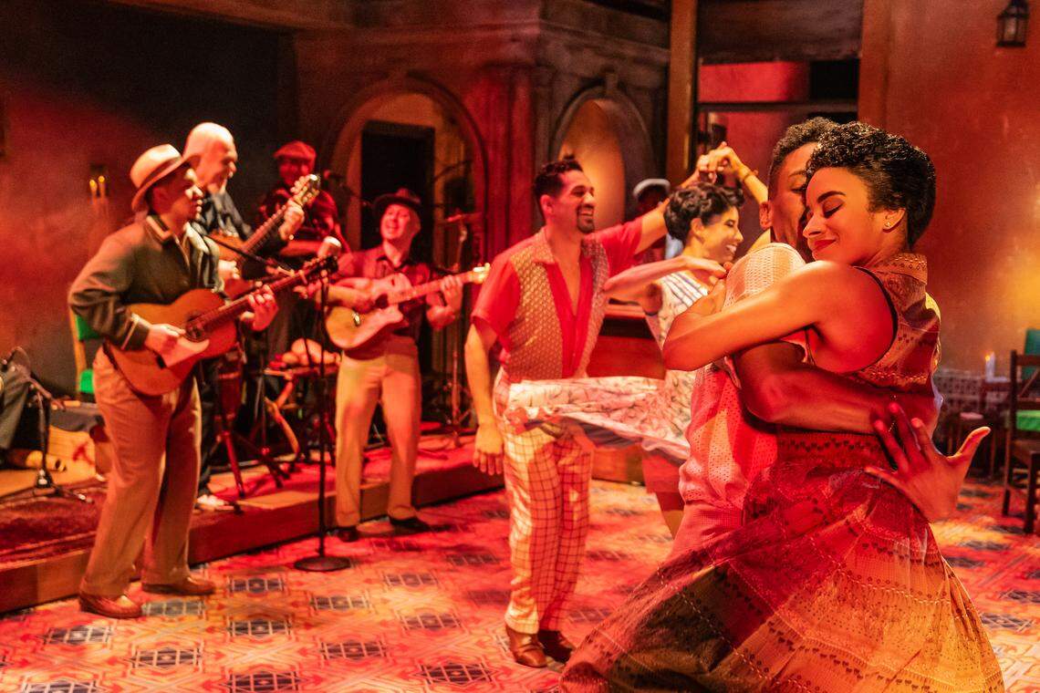 The Tony- and Grammy-winning musical “Buena Vista Social Club” is coming to Charlotte in June 2027. Seen here is the Broadway company.