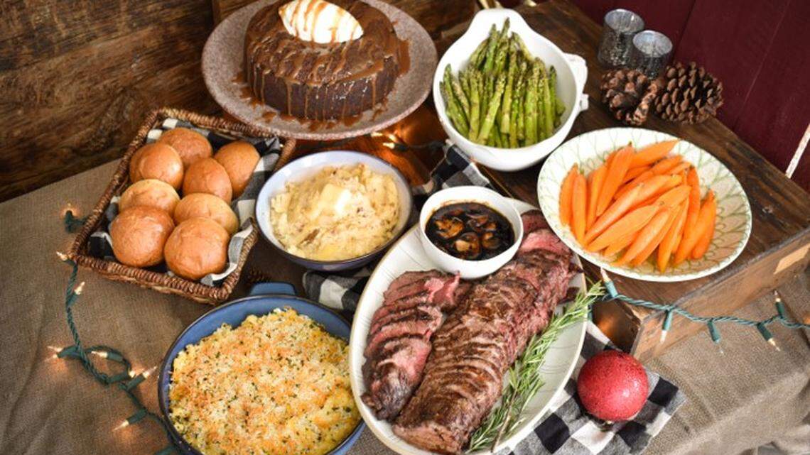 Table & Twine is offering beef tenderloin or ham packages, which will come ready to heat and serve for the holiday.