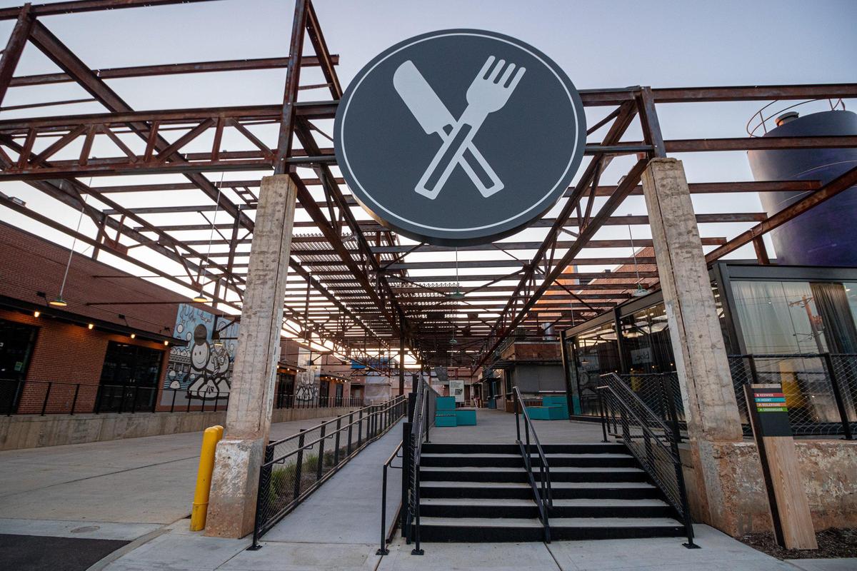 Camp North End’s new walk-up food stalls will provide open-air outdoor seating, which is essential during this period of COVID-19.