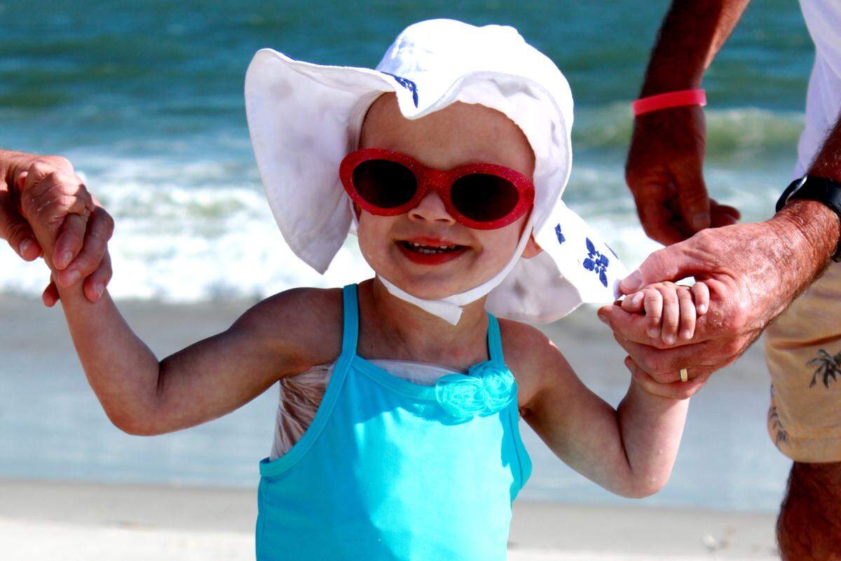 Clair’s Army works to support pediatric cancer patients in honor of Claire Elizabeth Ratliff, who died from neuroblastoma at age 2.