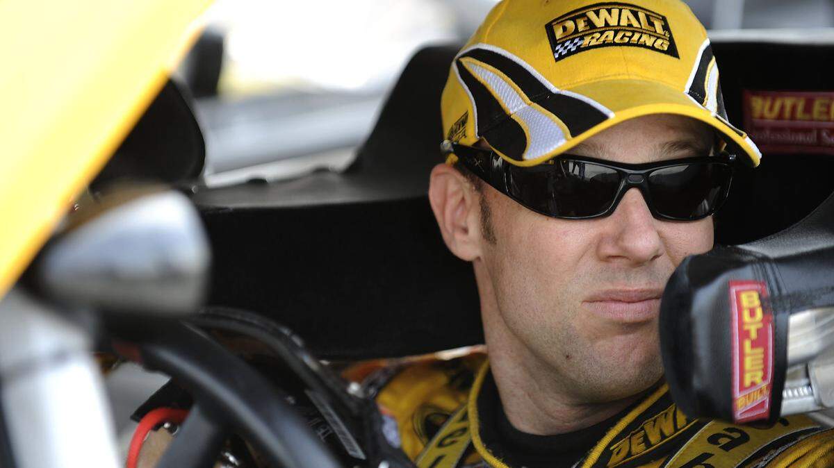 DARLINGTON, SC - MAY 08: Matt Kenseth, driver of the #17 DeWalt Ford, sits in his car on the grid during qualifying for the NASCAR Sprint Cup Series Southern 500 on May 8, 2009 at Darlington Raceway in Darlington, South Carolina. (Photo by John Harrelson/Getty Images) ORG XMIT: 86305416