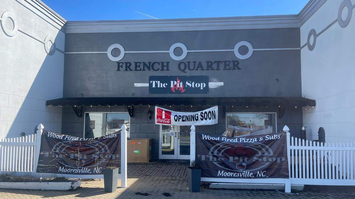 The Pit Stop is opening at 129 Williamson Road B in Mooresville.