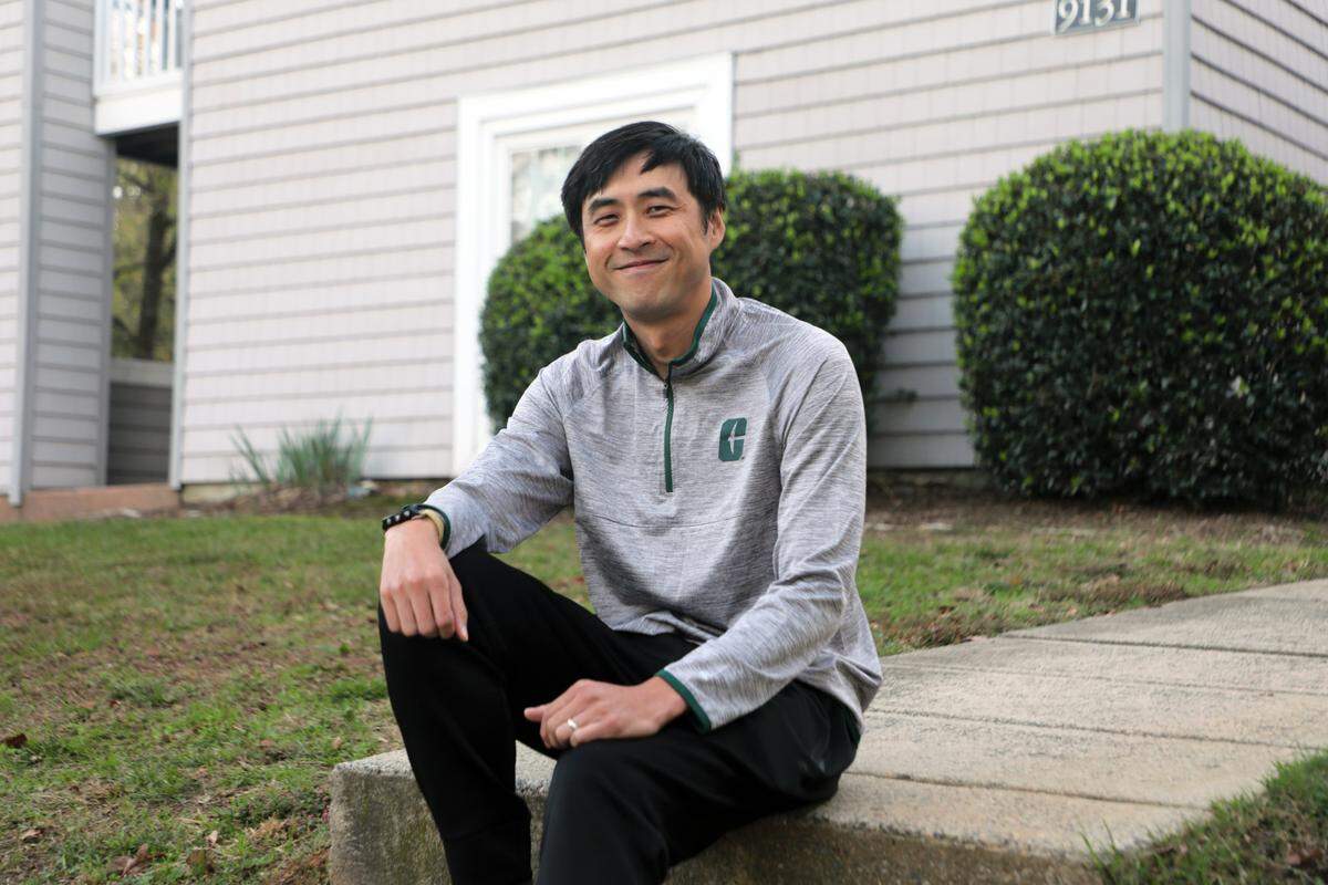 One of the things William Lin is looking forward to most about finishing Saturday’s race? “The beer at the end of the Charlotte Marathon always tastes great.”