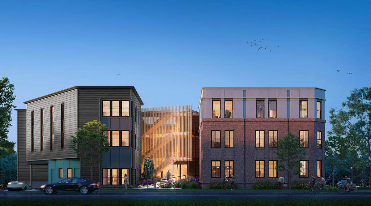The Millhouse is a 28-unit apartment project being led by Charlotte developer Space Craft.