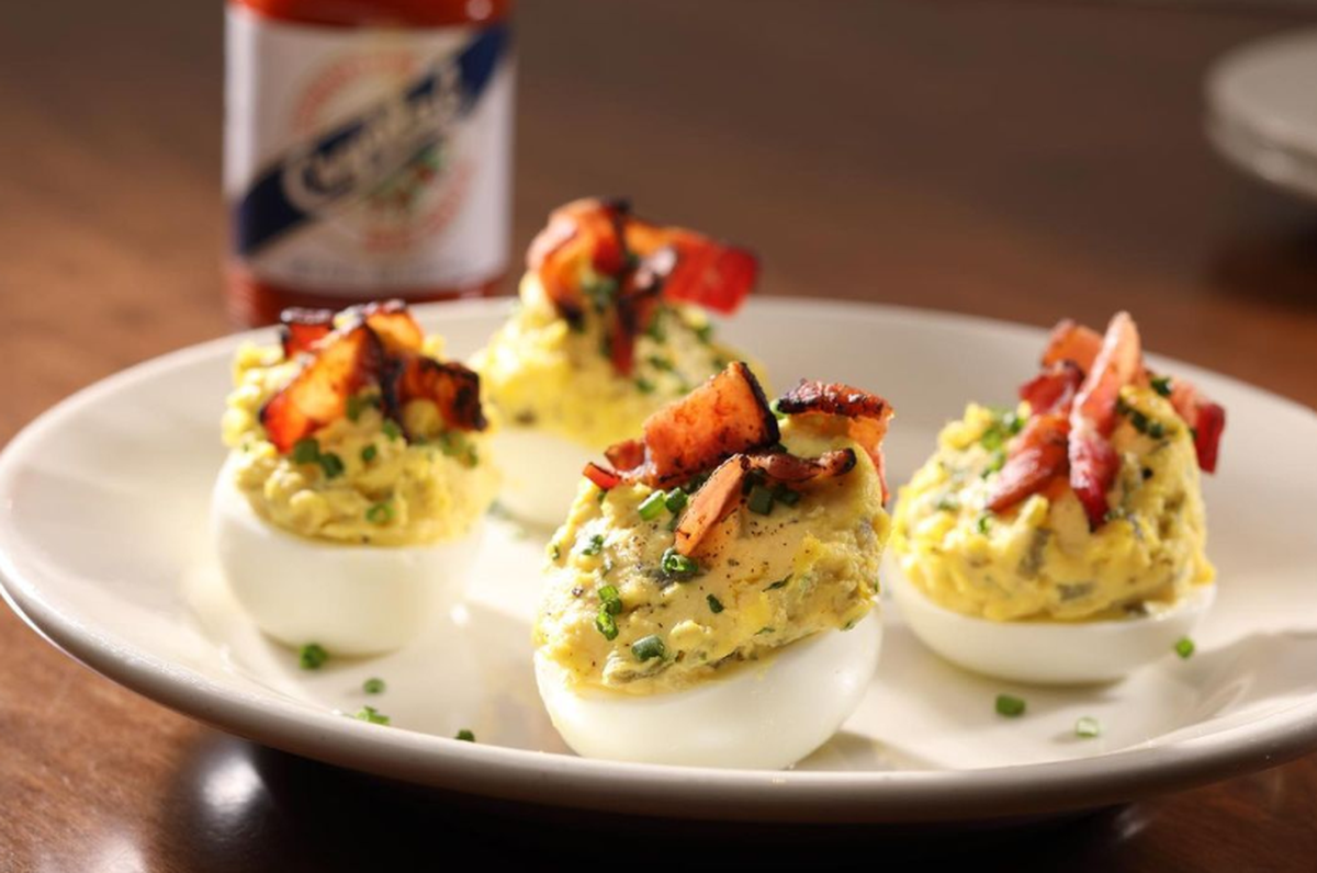 The sweetish and savory eggs at 131 Main are a crowd-pleaser.