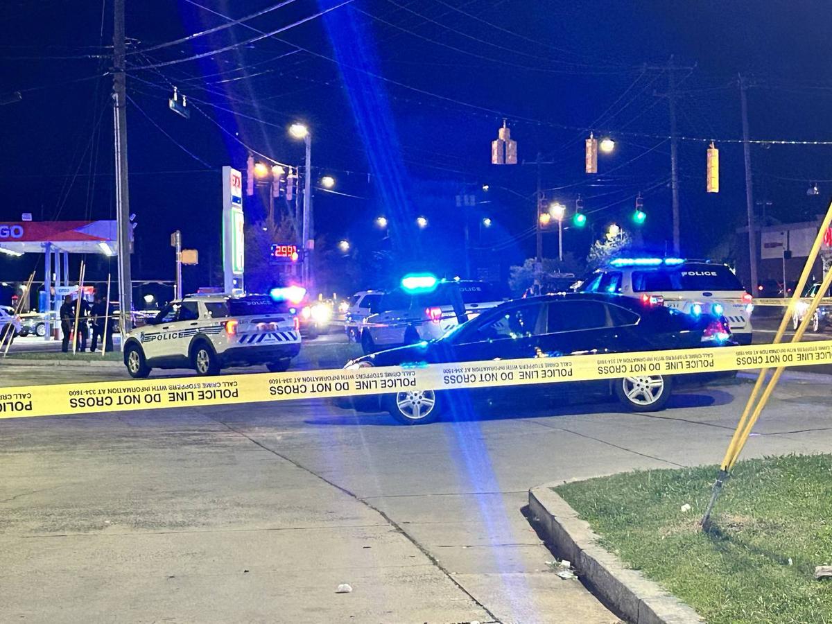 This was the scene on Sunday, Sept. 22, 2024, at Nations Ford Road and East Arrowood Road in southwest Charlotte, where a police officer and an assault suspect were both shot and injured in an exchange of gunfire, police said.