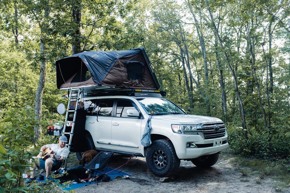 Jenny and Josh Vallimont went camping alone in the mountains to celebrate their anniversary and ate out twice. One meal was outside by themselves. The second was a nicer dinner inside at a restaurant that was doing everything right. They aren’t positive that’s when she was exposed to COVID-19 but after considering t it further can’t think of any other time that makes sense.