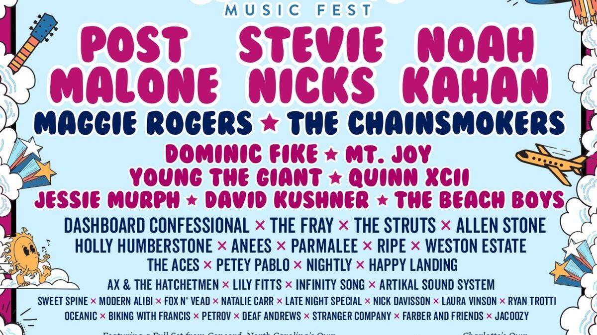 Lovin’ Life Music Fest will be held May 3-5 in uptown Charlotte.