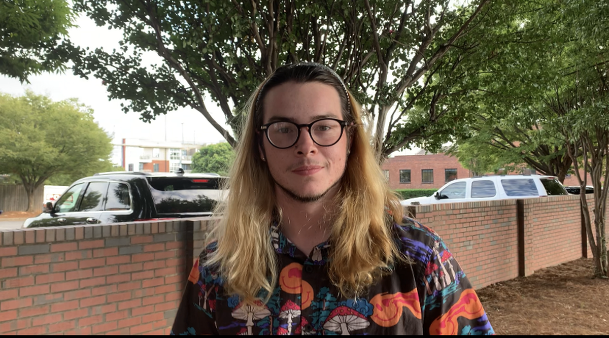 South Carolina resident Jacob Feight occasionally visits South End Charlotte to attend concerts.