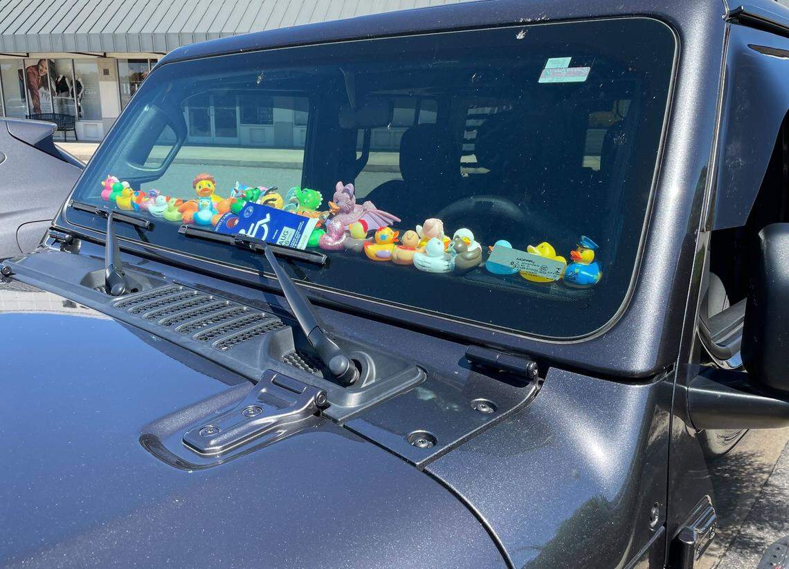 ‘Jeep ducking’ is a popular trend among Jeep owners around the world.