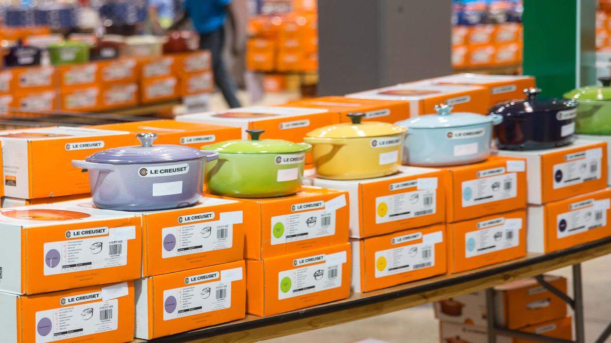 The Le Creuset sale in Charlotte offers limited-edition colors and access to styles not typically sold in the U.S.