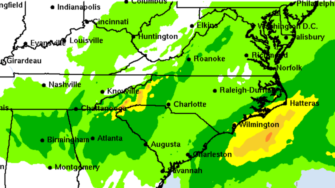 Isaias left thousands in Carolinas without power. 8” of rain threatens mudslides