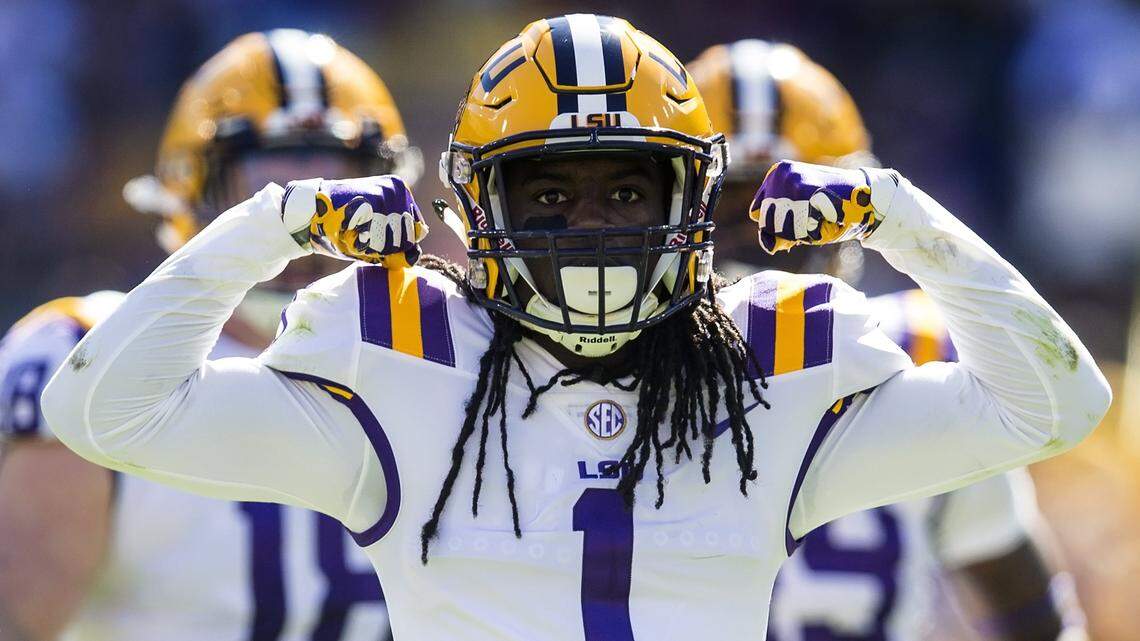 Despite his size, LSU defensive back Donte Jackson (1) was a nuisance on the field for the Tigers, drawing the attention of the Carolina Panthers in the NFL draft.