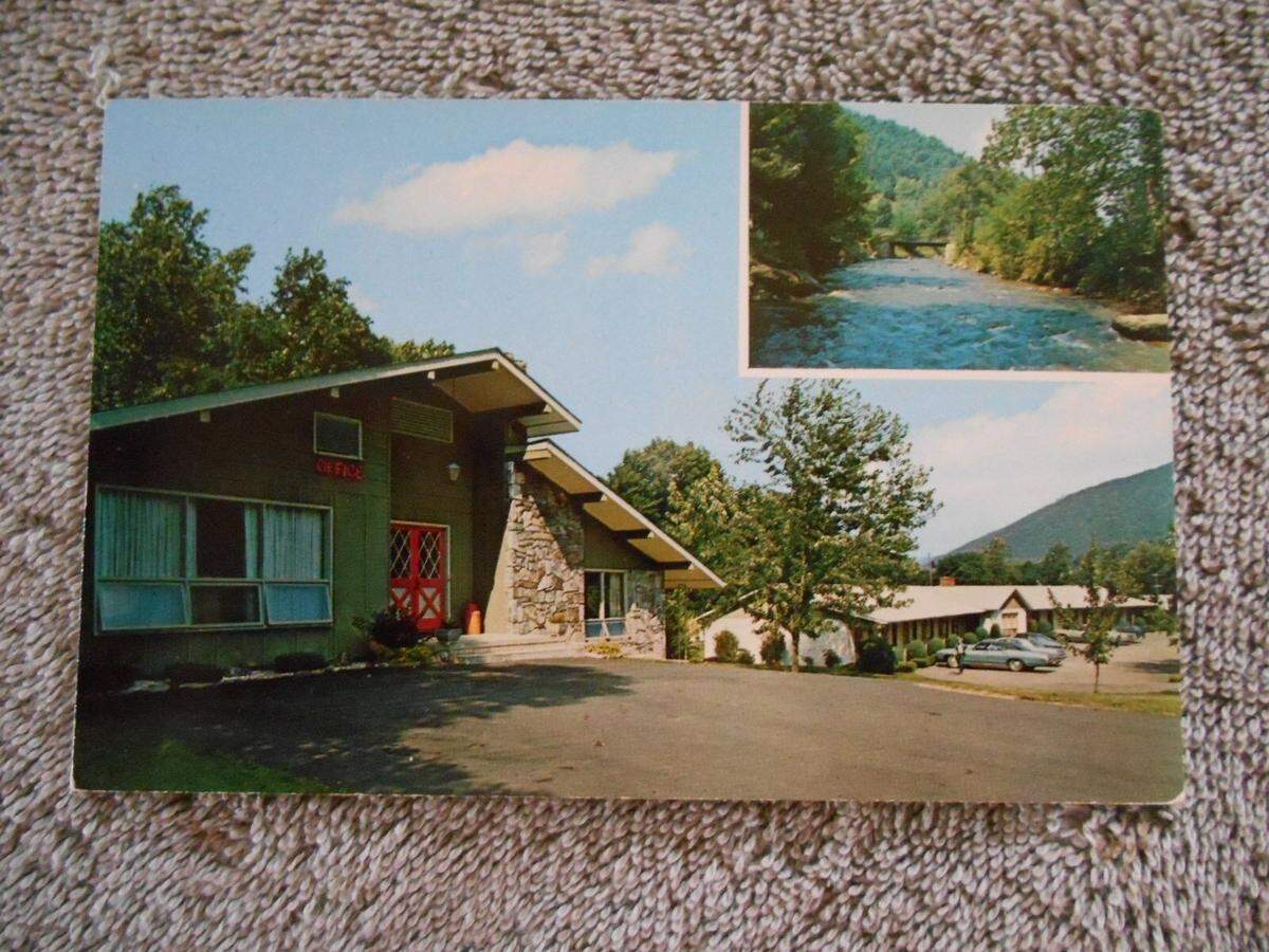 An old postcard featuring the Meadowlark Motel back when it doubled as Joseph Franklyn McElroy’s childhood home.