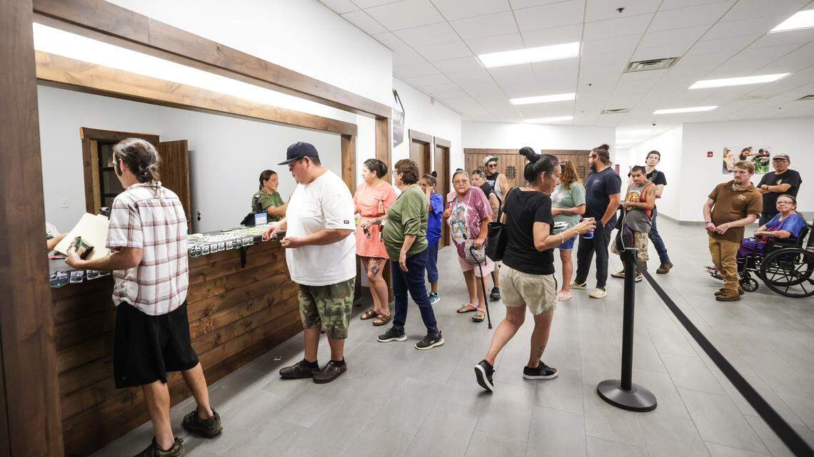 Go inside North Carolina’s only marijuana dispensary as its doors open for first time