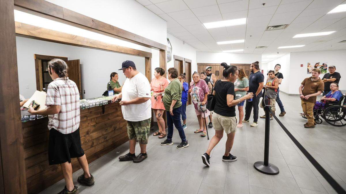 Go inside North Carolina’s only marijuana dispensary as its doors open for first time