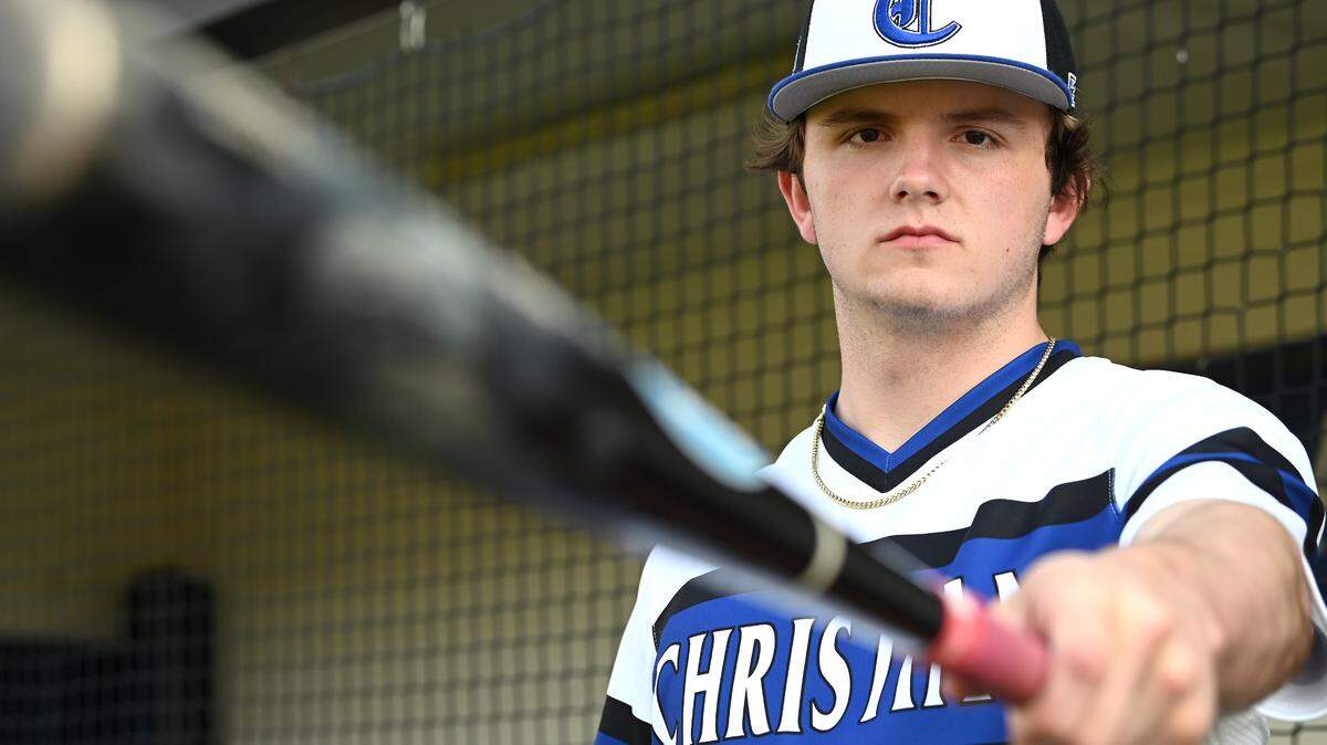 Charlotte Christian sophomore John Lash during practice on Thursday, February 23, 2023.