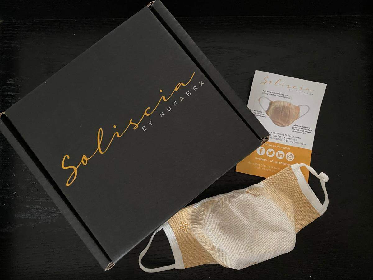 The Skin Center by Charlotte Plastic Surgery has a face mask with shea butter, which moisturizes skin while protecting against germs.